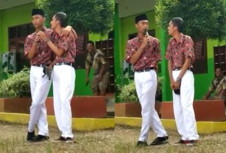 VIRAL Siswa SMA di Berau Punya Suara Mirip Presiden Jokowi
