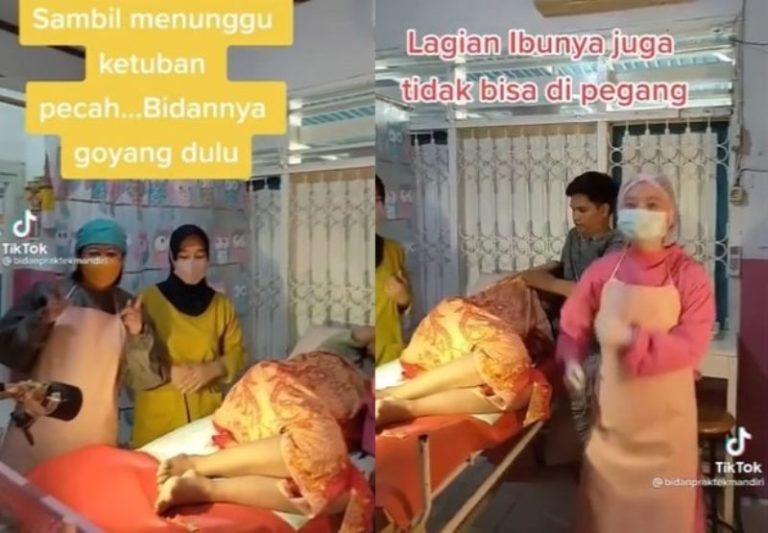 Viral Bidan Malah Joget TikTok di Depan Pasien Saat Nunggu Ketuban Pecah