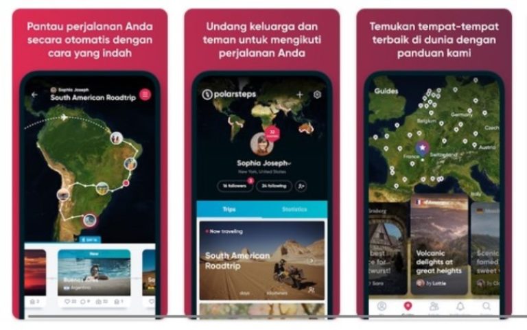 Aplikasi Merekam Rute Perjalanan