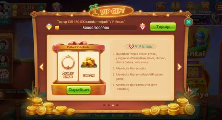 Cara Daftar Akun VIP Higgs Domino