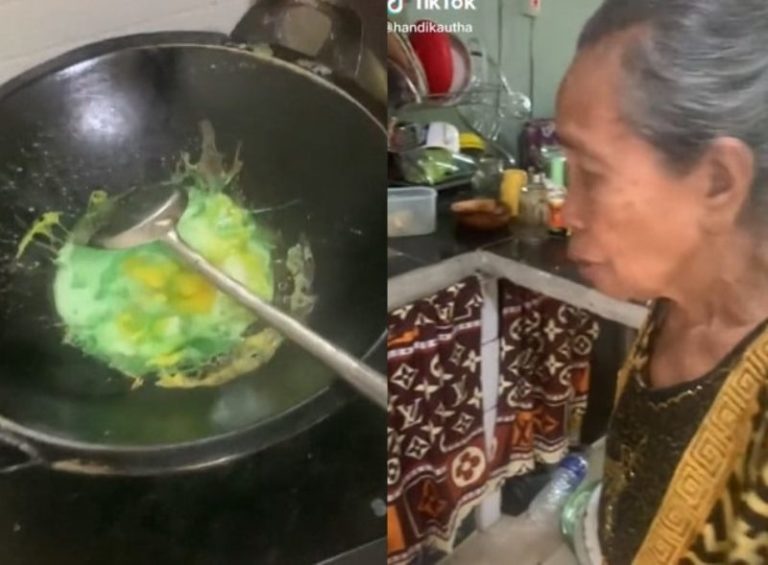Dikira Minyak, Seorang Nenek Malah Goreng Telur Pakai Cairan ini: Kok Ijo? Dikira Minyak Seorang Nenek Malah Goreng Telur Pakai Cairan ini
