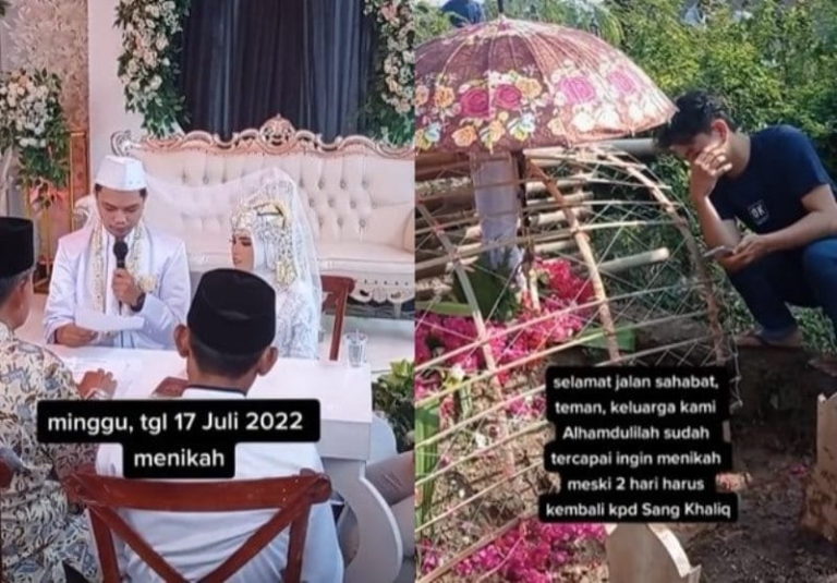 Kisah Sedih Pengantin Wanita Meninggal Setelah 2 Hari Menikah Suami Menangis Pilu