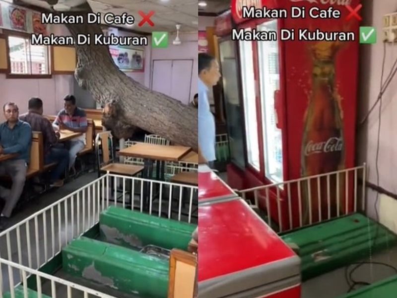 Lain Dari yang Lain Kafe ini Dibangun di Atas Kuburan Bikin Pengunjung Serasa Uji Nyali