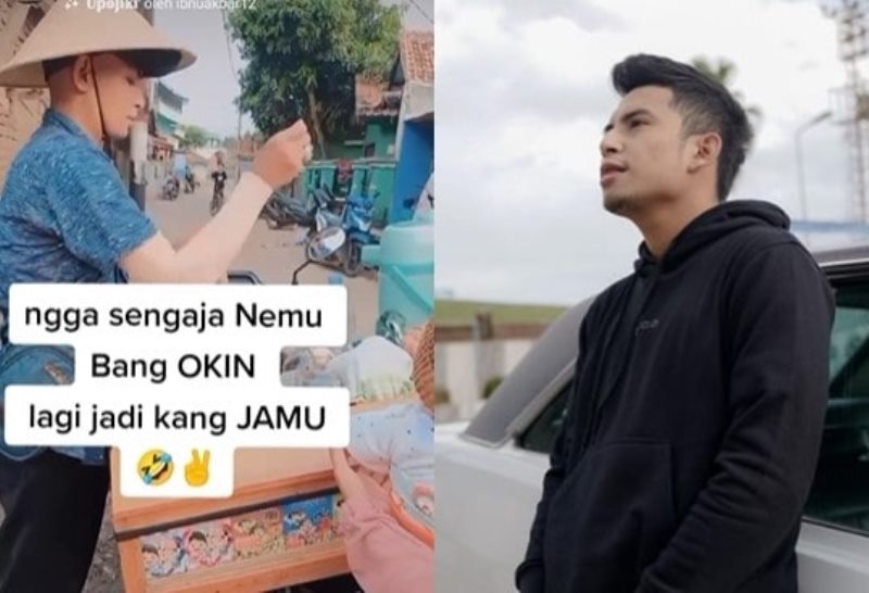 Netter Heboh Ada Tukang Jamu Mirip Okin Mantan Suami Rachel Vennya