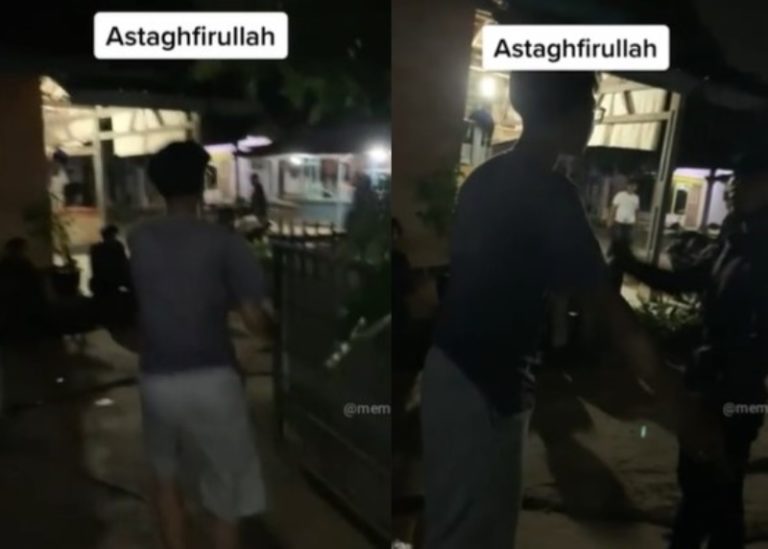 Tak Terima Ditegur Main Gitar Tengah Malam Pria ini Malah Tendang Pagar Rumah Warga