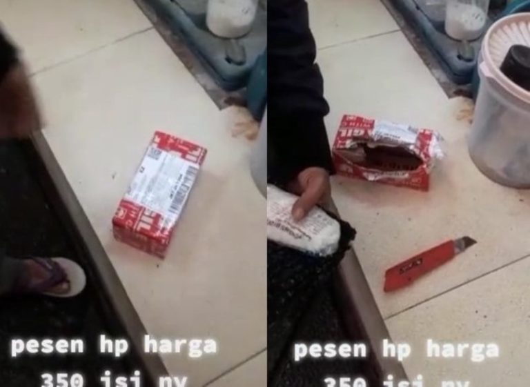 Tergiur Harga Murah Berakhir Apes Beli HP Rp 350 Ribu Ternyata Isinya Malah Garam