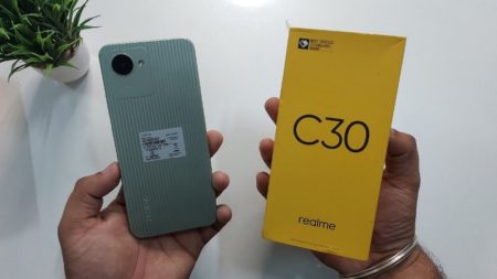 Unboxing Realme C30 Bamboo Green