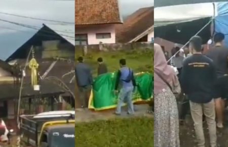 Viral Momen Kurban Pemakaman dan Pernikahan Terjadi Bersamaan di Tempat yang Berdekatan