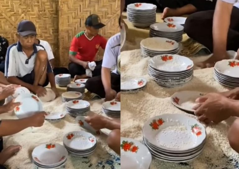 Viral Video Sekelompok Pria Cuci Piring Pakai Beras, Langsung Jadi Sorotan Viral Video Sekelompok Pria Cuci Piring Pakai Beras Langsung Jadi Sorotan