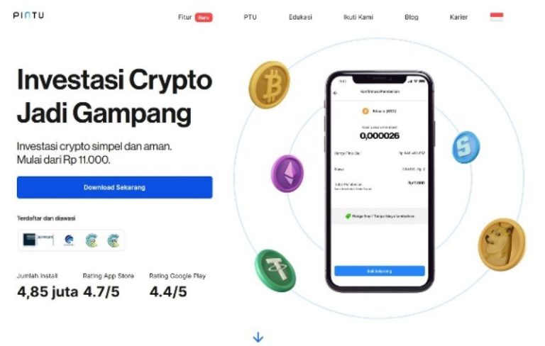 Aplikasi Trading Crypto