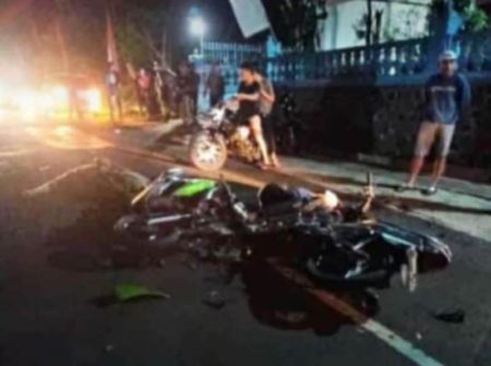 Dua Motor Terlibat Kecelakaan di Kawung Haji Rancah 1 Orang Tewas