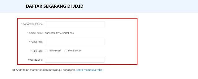 Isi informasi pribadi Isi informasi pribadi