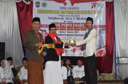 Istighosah dan Doa Bersama HUT RI Ke 77 Desa Cisontrol