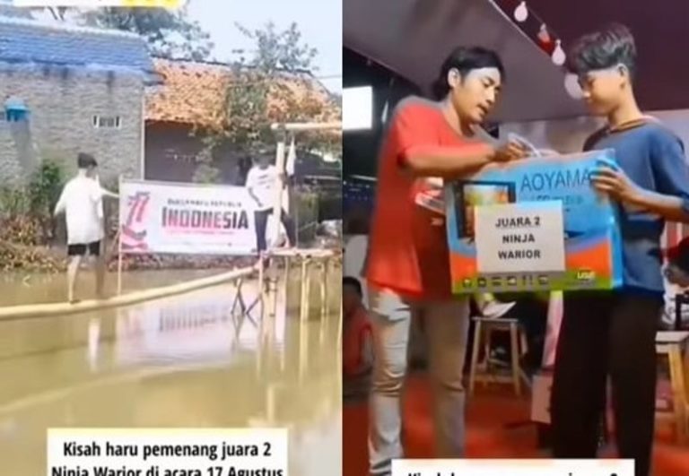 Jadi Juara 2 Ninja Warrior Remaja ini Rela Jual TV Hadiah Untuk Biaya Sekolah