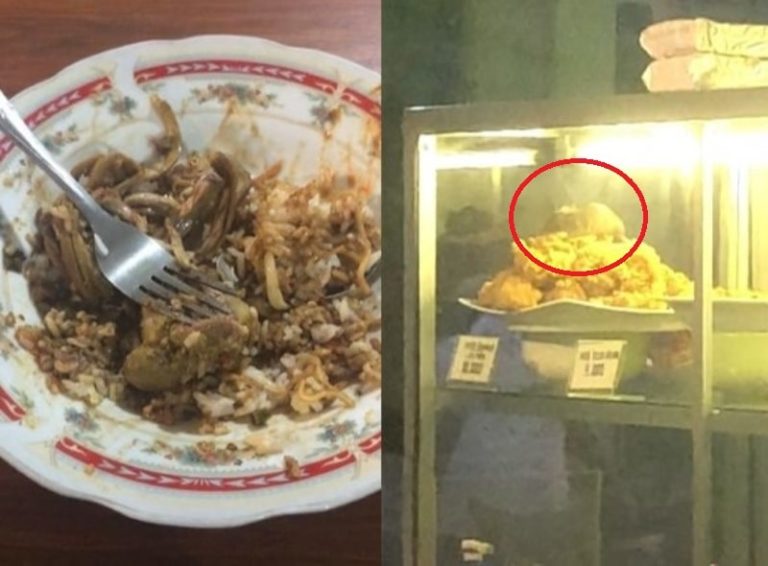 Nafsu Makan Langsung Hilang Pria ini Syok Lihat Tikus di Etalase Warung Makan