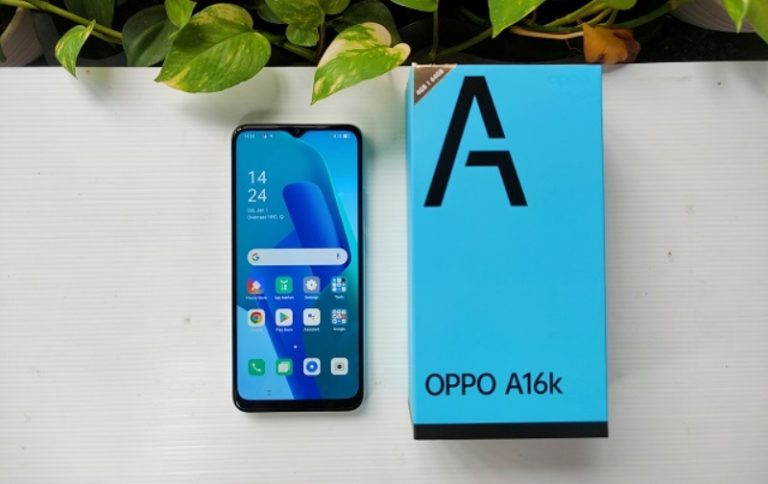 Oppo A16K Unboxing