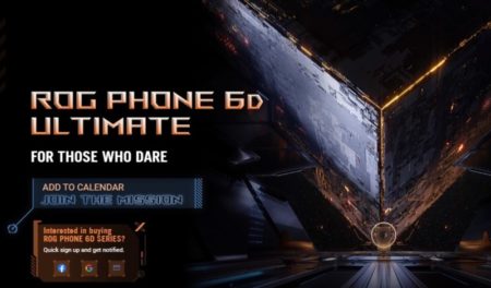 Poster peluncuran Asus ROG Phone 6D