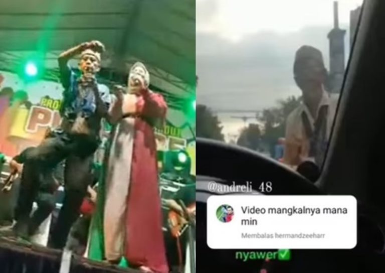 VIRAL Kakek di Probolinggo Malah Pakai Uang Hasil Ngemis Buat Nyawer Biduan