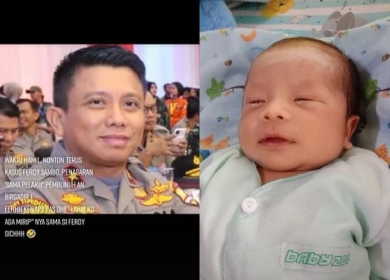 VIRAL Potret Bayi Mirip Ferdy Sambo Sang Ibu Ngaku Kerap Pantengi Kasusnya Pas Hamil