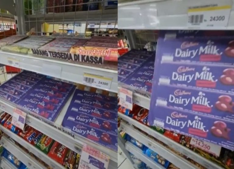 Viral Minimarket Hanya Pajang Bungkus Cokelat di Rak Imbas Kasus Pencurian di Alfamart