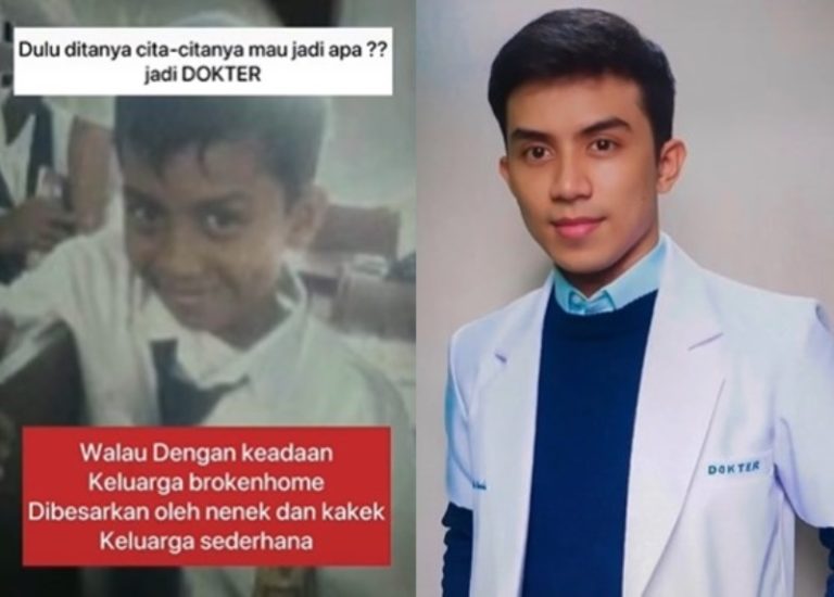Viral Perjuangan Anak Broken Home yang Kini Berhasil Jadi Dokter Sempat Jualan hingga Narik Ojol