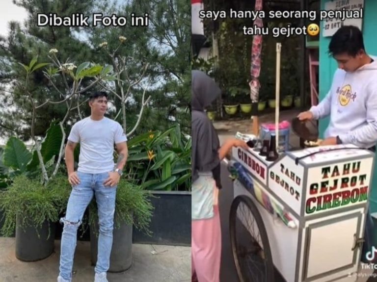 Viral Tukang Tahu Gejrot Tampan dan Bertubuh Atletis Auto Bikin Kesengsem