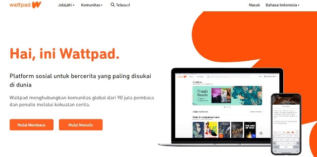 Wattpad Situs Baca Novel