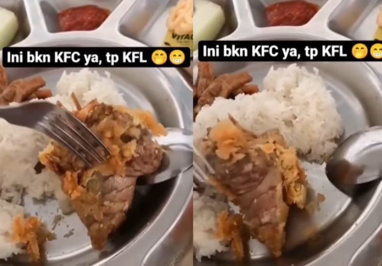Apes Bukan Ayam Seseorang ini Malah Dapat Lengkuas Kripsi Saat Hendak Makan