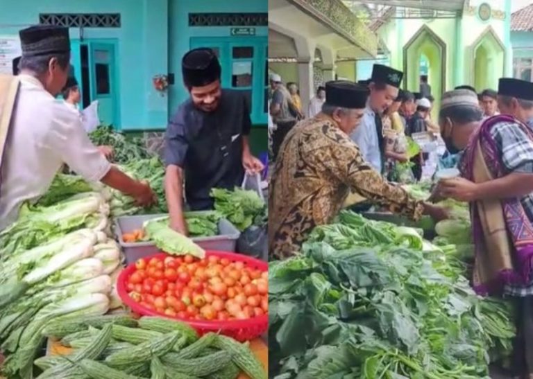 Bukan Makanan, Masjid di Daerah ini Bagikan Sayuran ke Jamaah Setelah Jumatan Bukan Makanan Masjid di Daerah ini Bagikan Sayuran ke Jamaah Setelah Jumatan