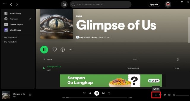 Cara Melihat Lirik Lagu di Spotify PC dengan Mudah