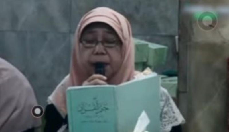 Detik detik Ustazah Taslimah Meninggal Saat Baca Alquran di Masjid Tebet
