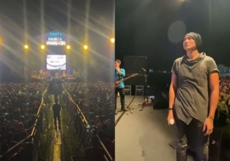 Niat Banget Anji Ajak Seluruh Penonton Konser Nobar Begitu Sulit Lupakan Rehan