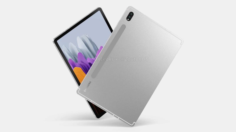 Render Samsung Galaxy Tab S8 FE