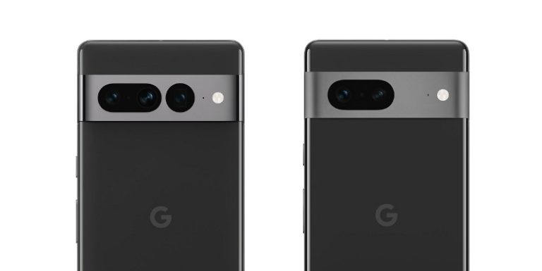 Tampilan Belakang Google Pixel 7 dan Pixel 7 Pro