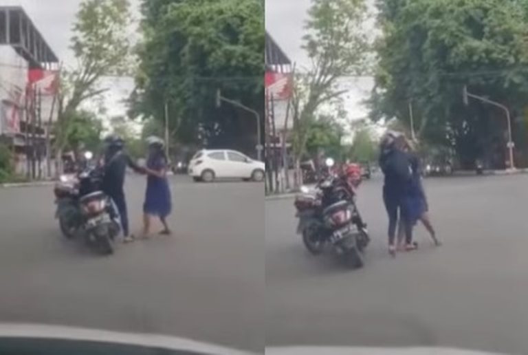 Viral Emak-emak Nekat Pura-pura Tertabrak, Padahal Mau Rampas Tas Pemotor Wanita