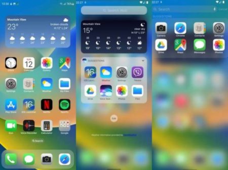 Aplikasi Pengubah Tampilan Android menjadi iPhone