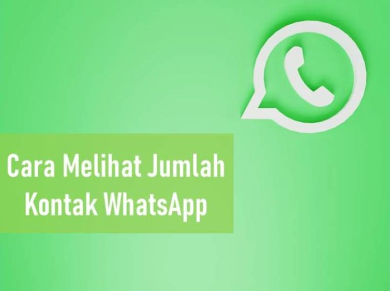 Cara Melihat Jumlah Kontak WA