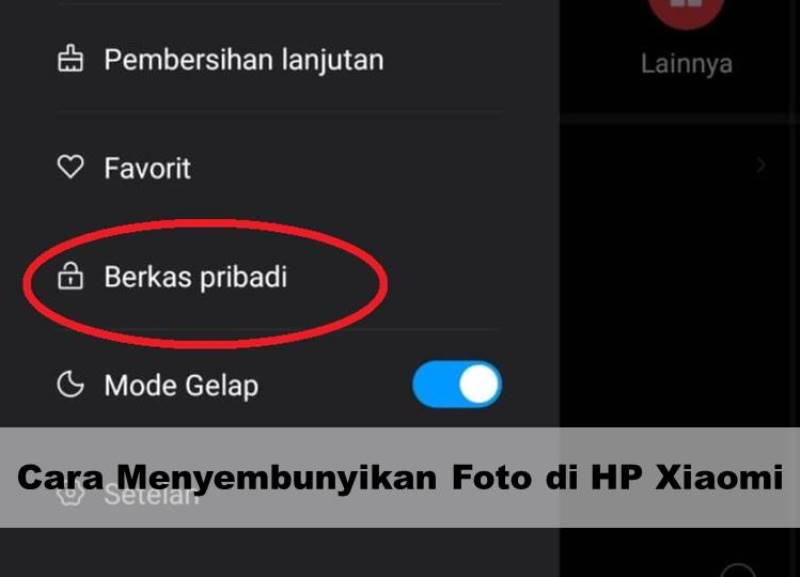 Cara Menyembunyikan Foto di HP Xiaomi