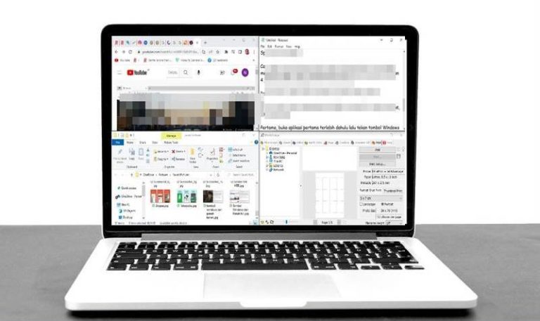 Cara Split Screen di Laptop
