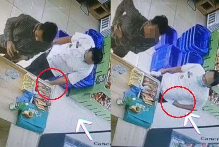 Duh Pria Berseragam Dinas Terekam CCTV Curi Cokelat di Minimarket