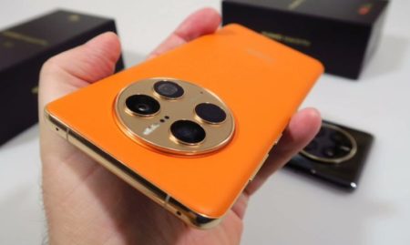 Huawei Mate 50 Pro Leather Orange