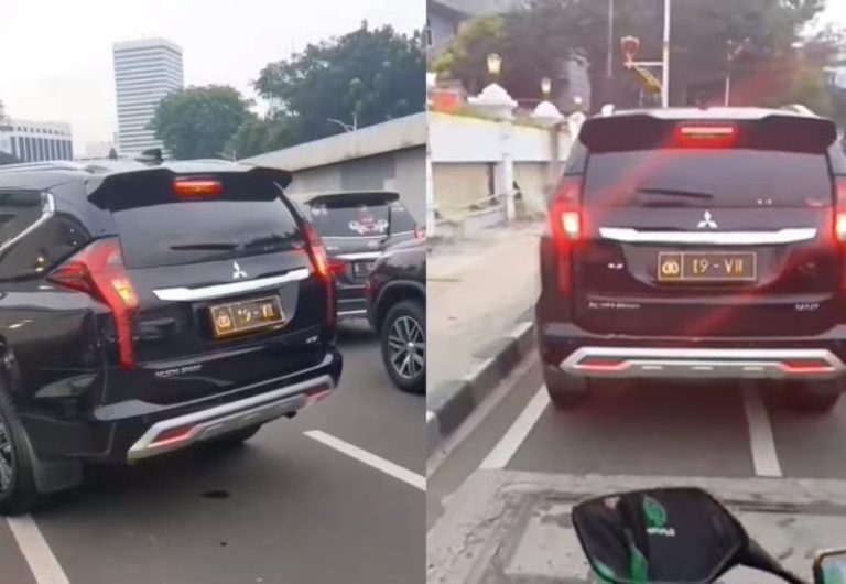 Viral Mobil Dinas Polisi Terus Nyalakan Sirine dan Strobo Diduga Minta Jalan Saat Macet