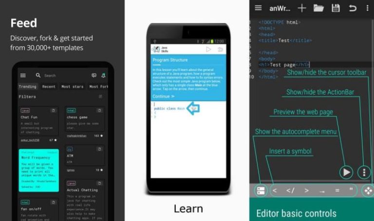 Aplikasi Coding Android