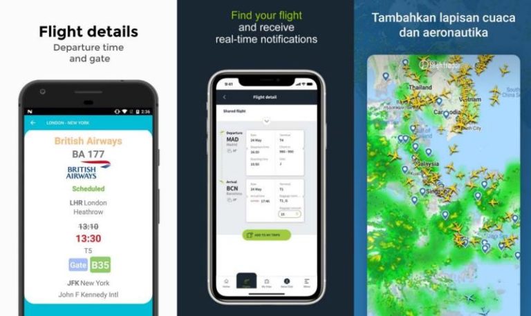 Aplikasi Tracking Pesawat