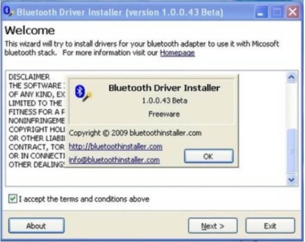 Bluetooth Driver Installer