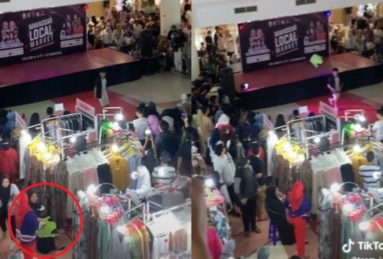 Brutal Emak emak Lempar Kursi ke Arah Peserta Dance Kpop yang Sedang Tampil