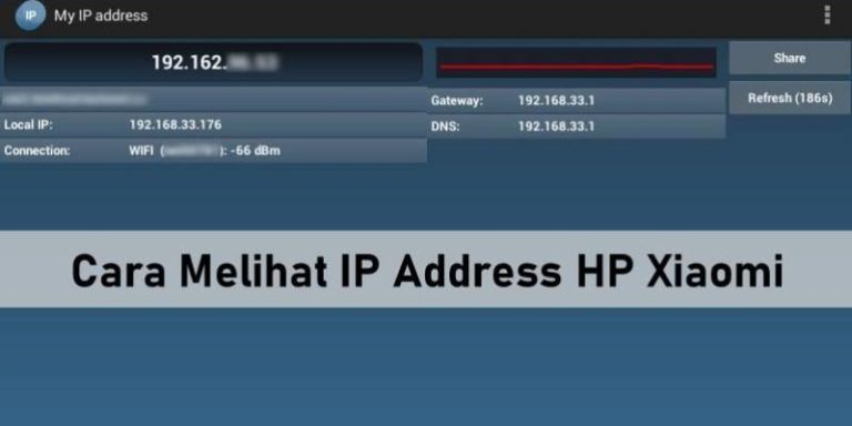 Cara Melihat IP Address