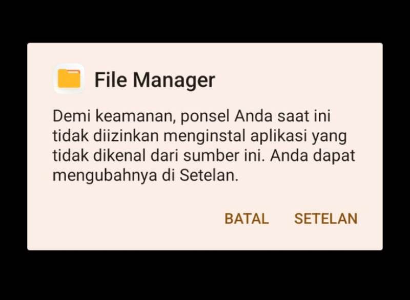 Cara Mengaktifkan Sumber Tak Dikenal Xiaomi