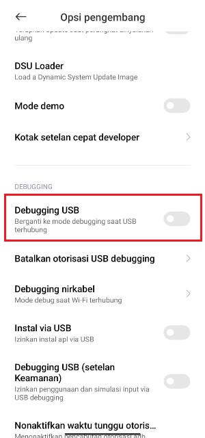 Cara Mengaktifkan USB Debugging Xiaomi