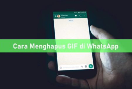 Cara Menghapus GIF di WhatsApp